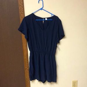 Blue old navy romper
